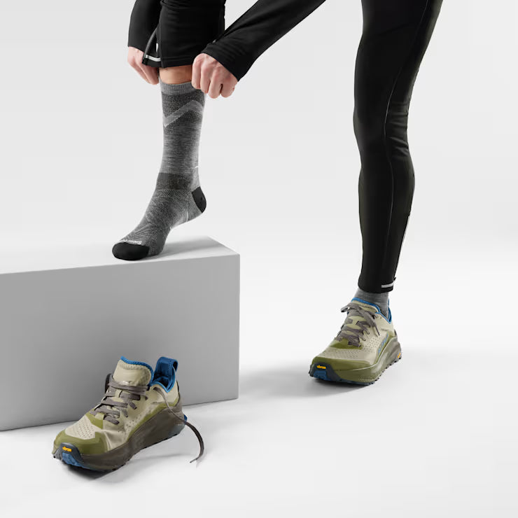 Smartwool Run Mid Crew Pattern Socks - Image 2
