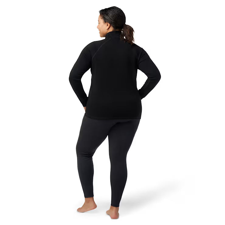 Smartwool Women's Classic Thermal Merino Base Layer 1/4 Zip Plus - Image 2