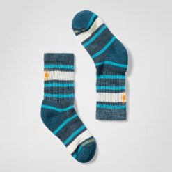Smartwool Kids' Hike Striped Crew Socks