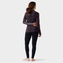 Alternative view of Smartwool Women's Classic Thermal Merino Base Layer 1/2 Zip Hoodie