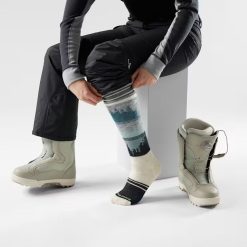 Alternative view of Smartwool Women's Snowboard Twilight Vista Over The Calf Socks