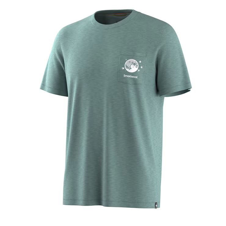 Smartwool Men's Merino Hemp Blend Peak Pints Short Sleeve Graphic Tee - Image 3