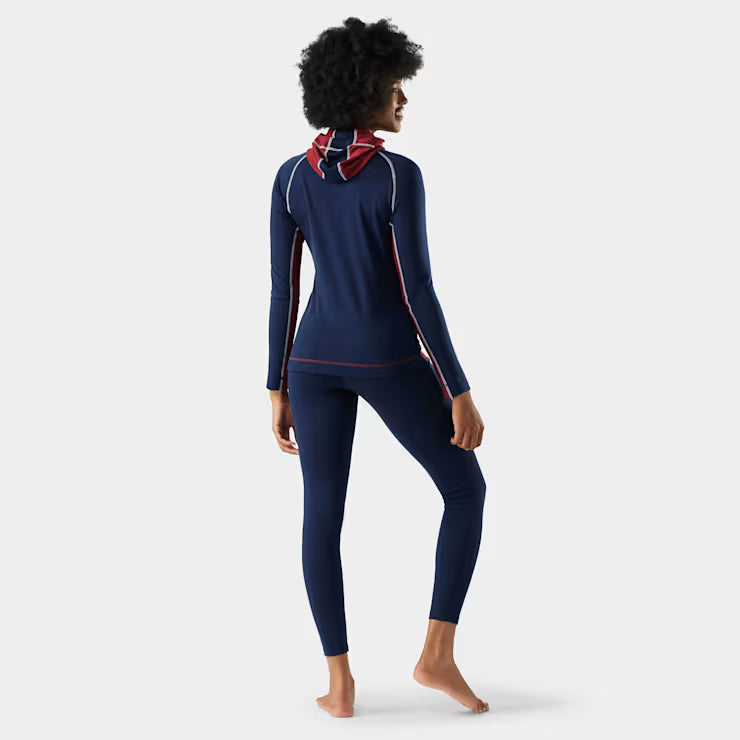 Smartwool Women's Classic Thermal Merino Base Layer 1/2 Zip Hoodie - Image 3