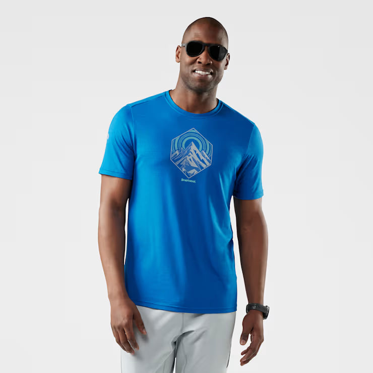 Smartwool Men's Peak Energy Active Short Sleeve Graphic Tee